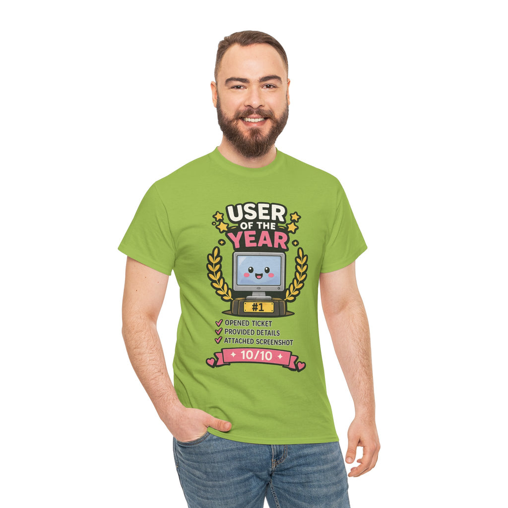 User of the Year Unisex Heavy Cotton T-Shirt