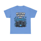 "My Other Children Are Servers" Unisex Heavy Cotton T‑Shirt