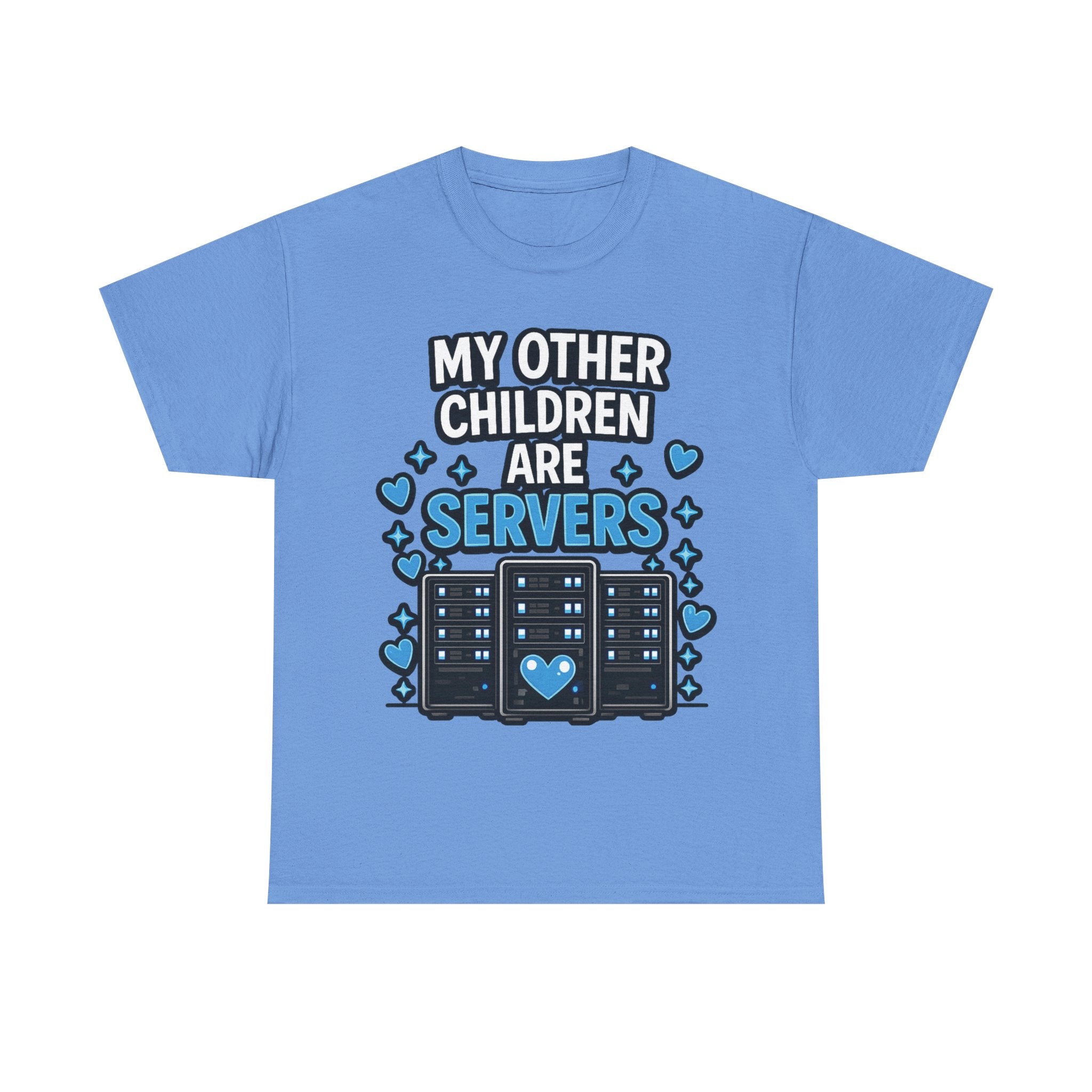 "My Other Children Are Servers" Unisex Heavy Cotton T‑Shirt