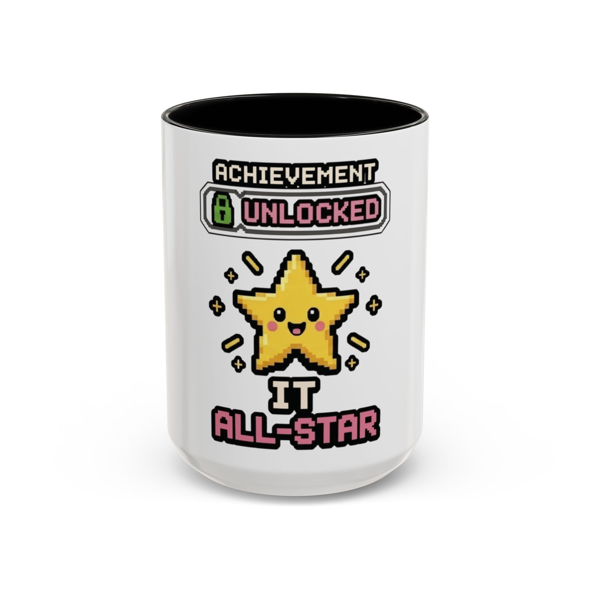 Achievement Unlocked: IT All-Star Accent Coffee Mug