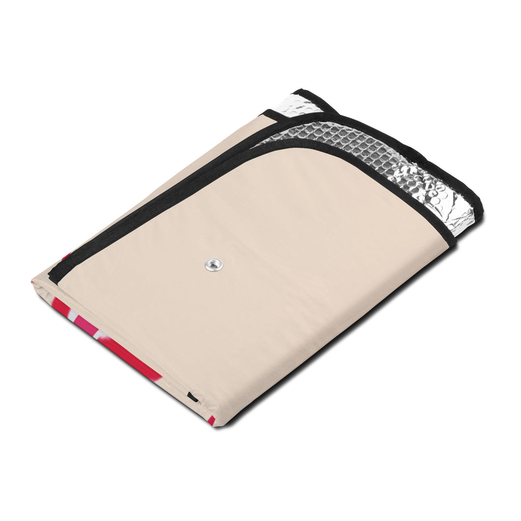 IT Lady Car Sun Shade - Pink Cream Tech Windshield Cover