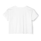 IT Lady with Laptop Crop Top T-Shirt