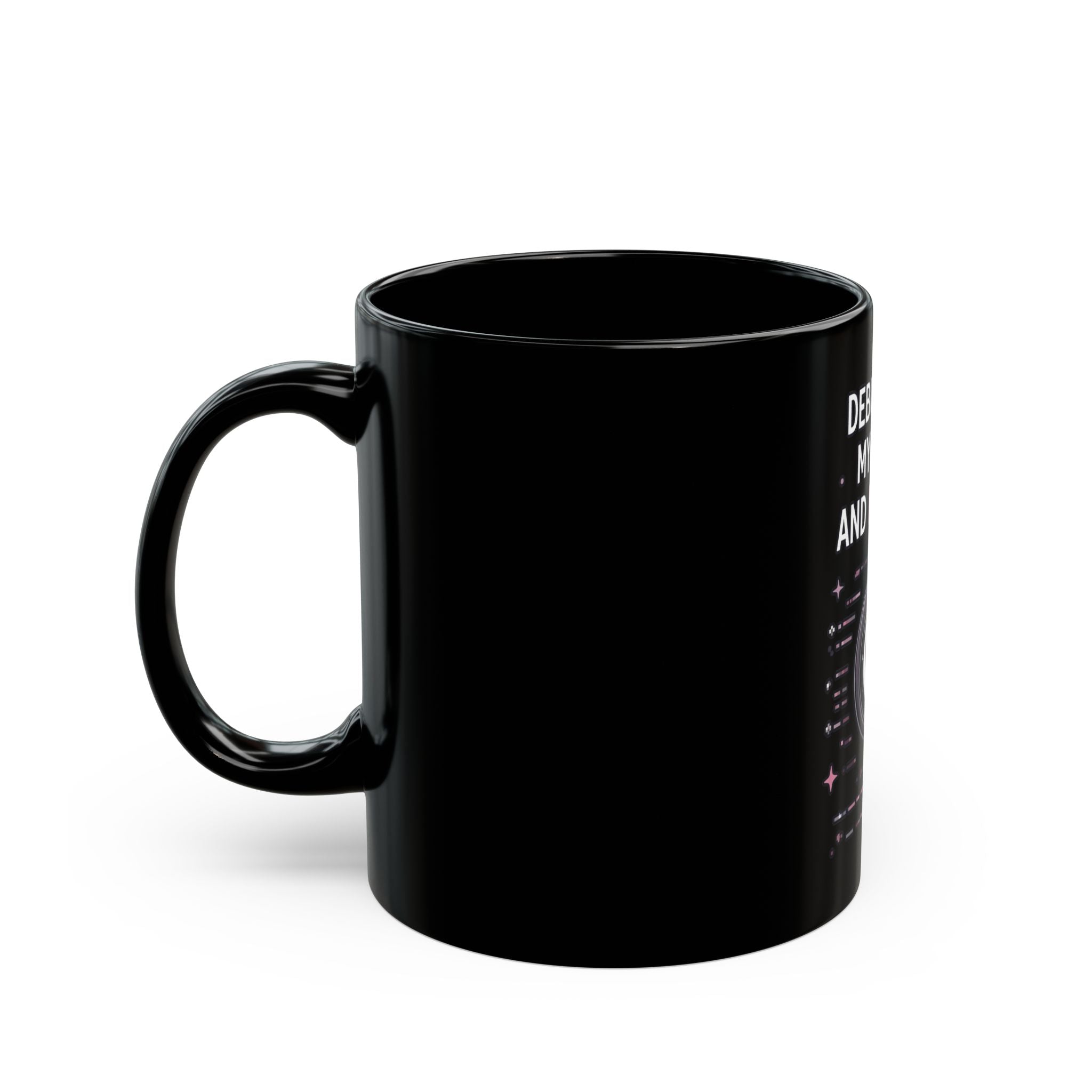 Coffee Mug – "Debugging My Code and My Life" Cute Programmer Gift