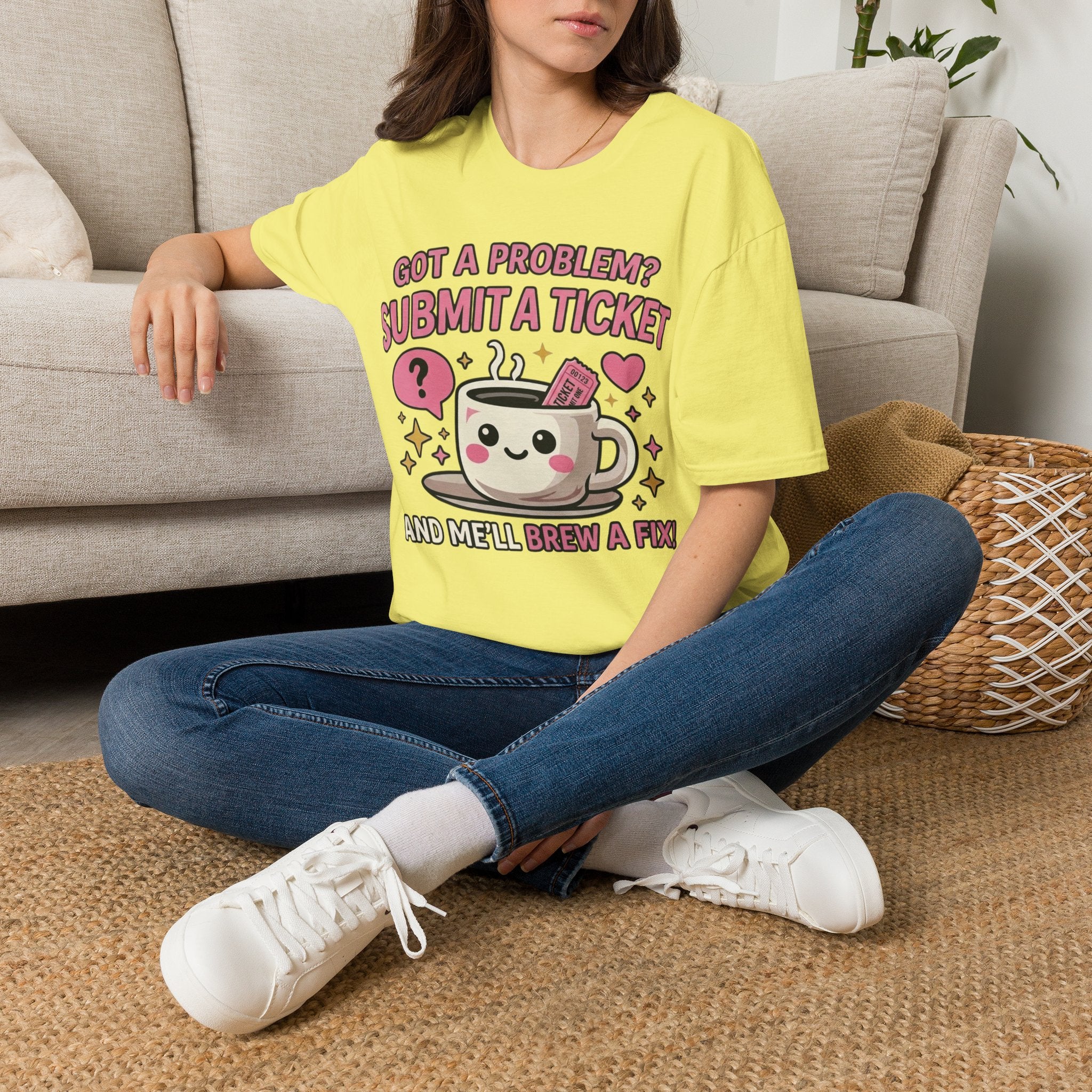 Got a Problem? Submit a Ticket Unisex Softstyle T-Shirt