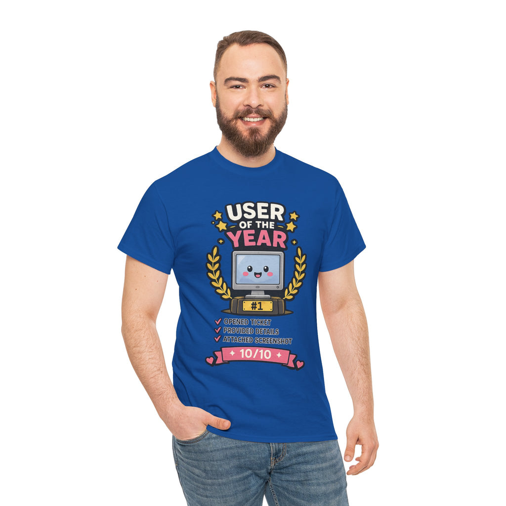 User of the Year Unisex Heavy Cotton T-Shirt