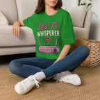 Wi‑Fi Whisperer Unisex Softstyle T-Shirt - Funny Tech Lover Graphic Tee