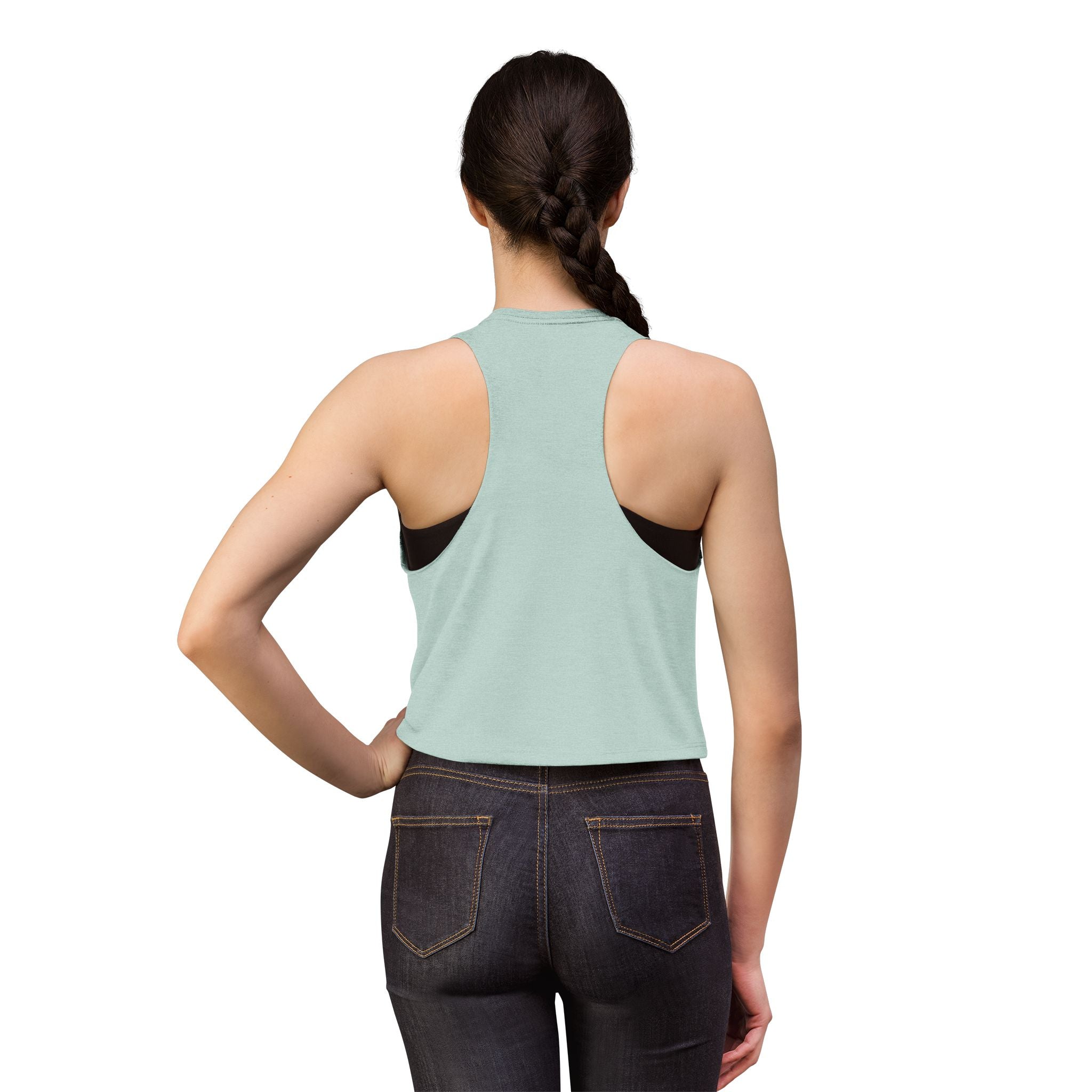 IT Lady at Work Dog Lady at Home Crop Tank Top