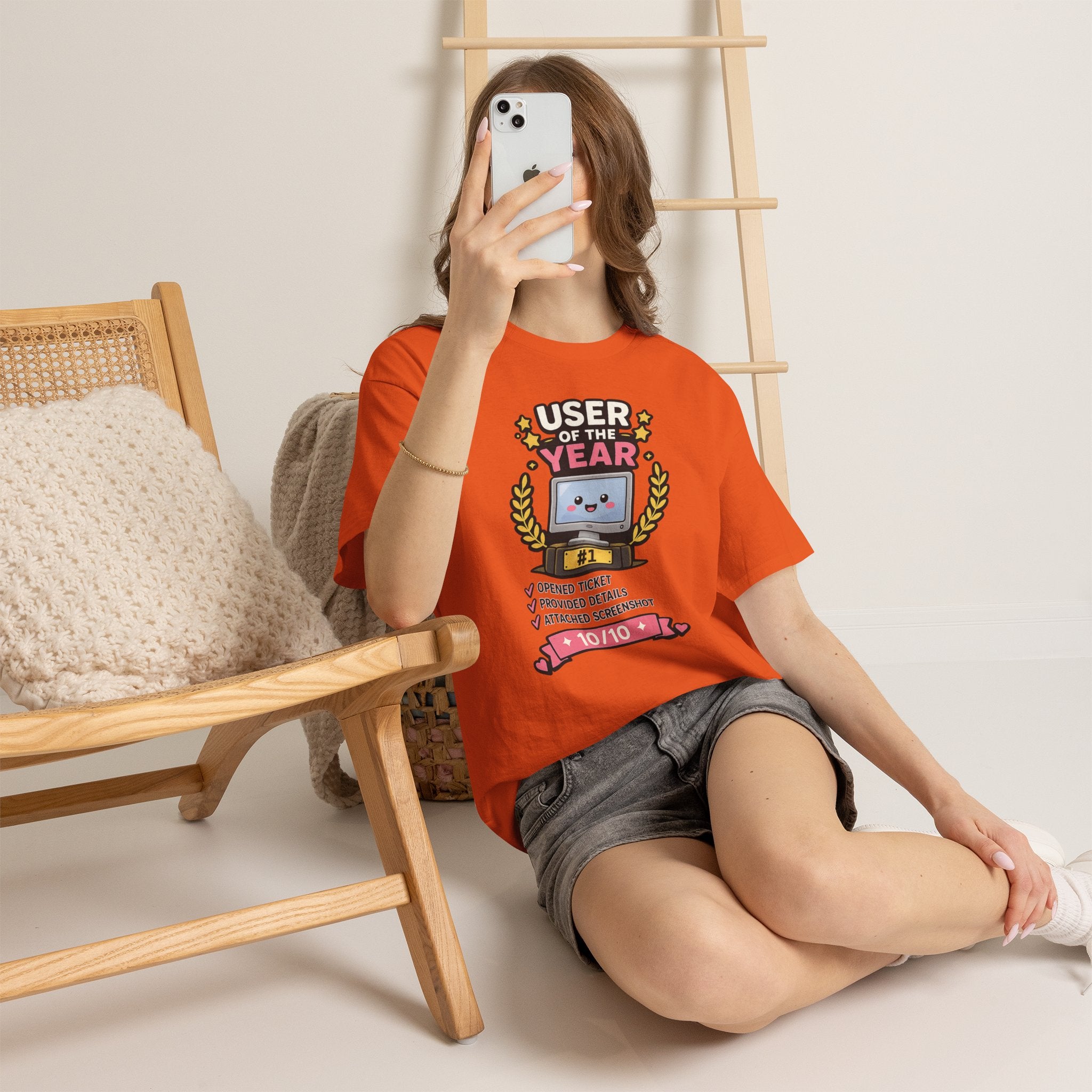 User of the Year Unisex Heavy Cotton T-Shirt