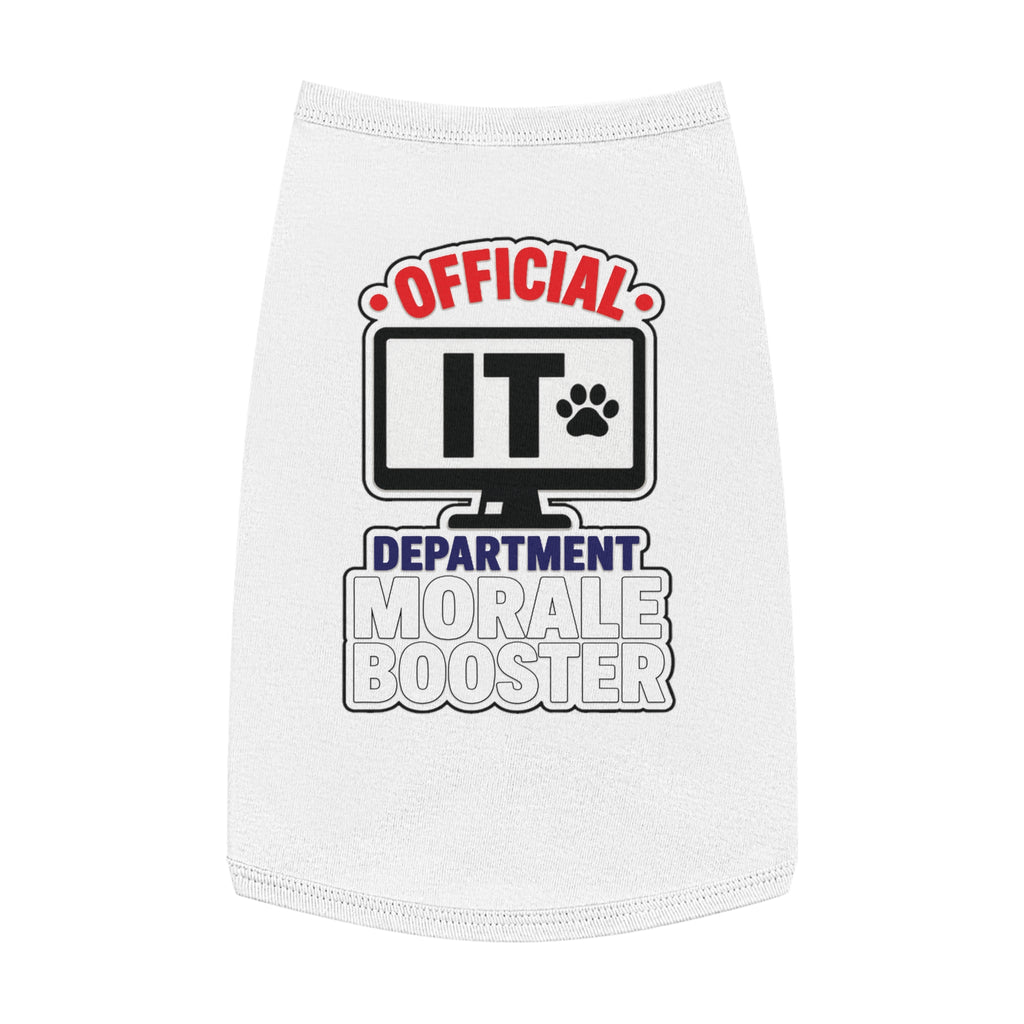 Official Department Morale Booster Dog Tank Top