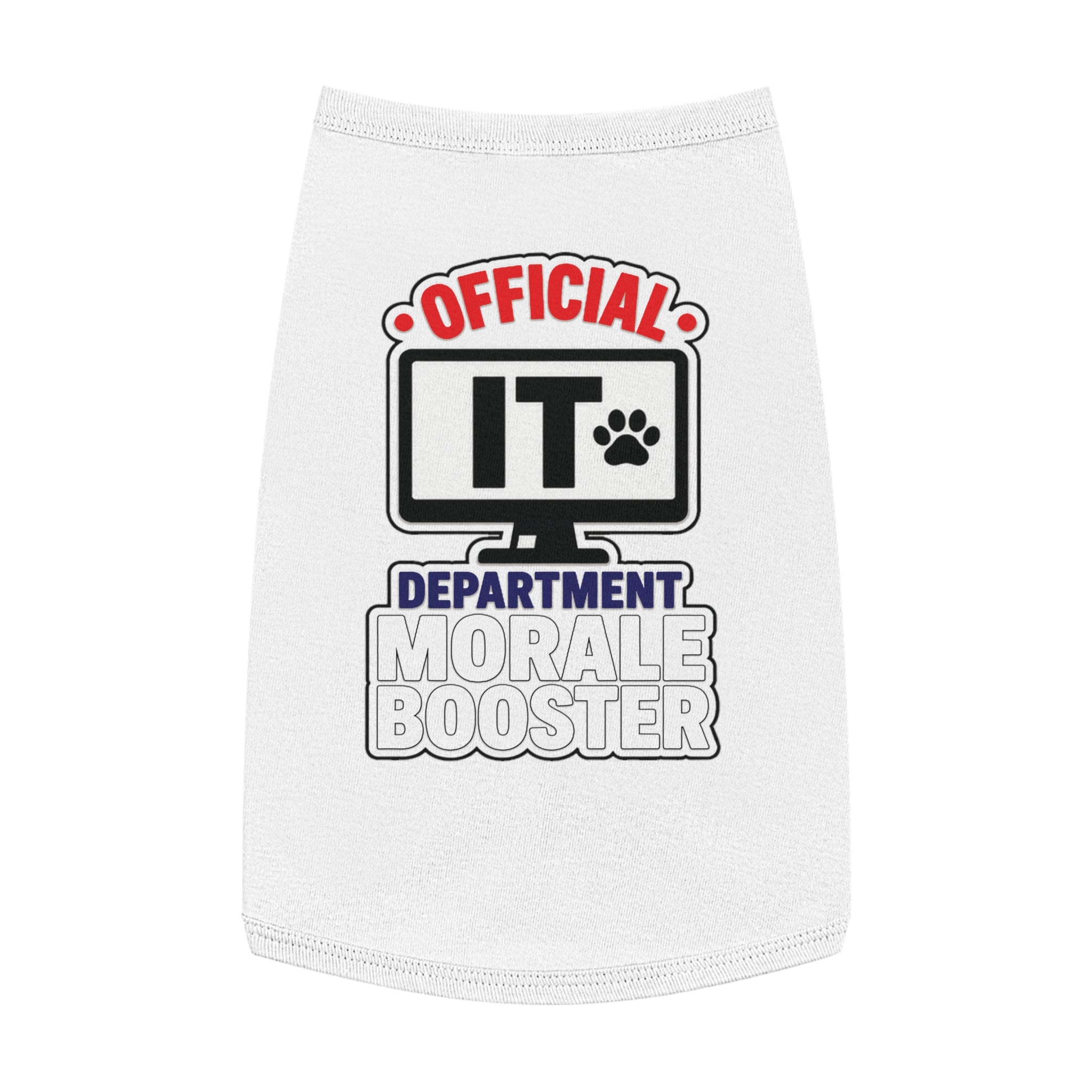 Official Department Morale Booster Dog Tank Top