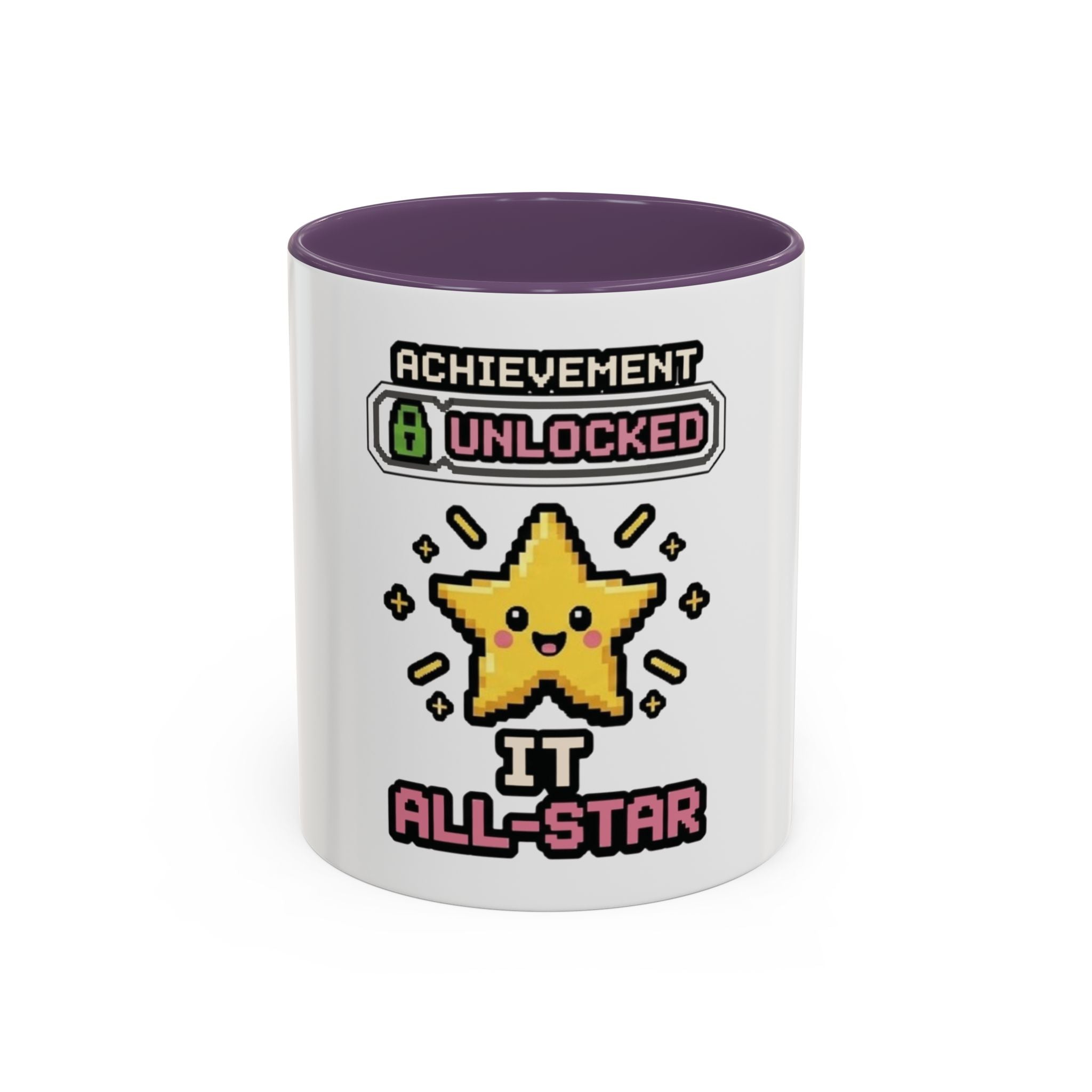 Achievement Unlocked: IT All-Star Accent Coffee Mug