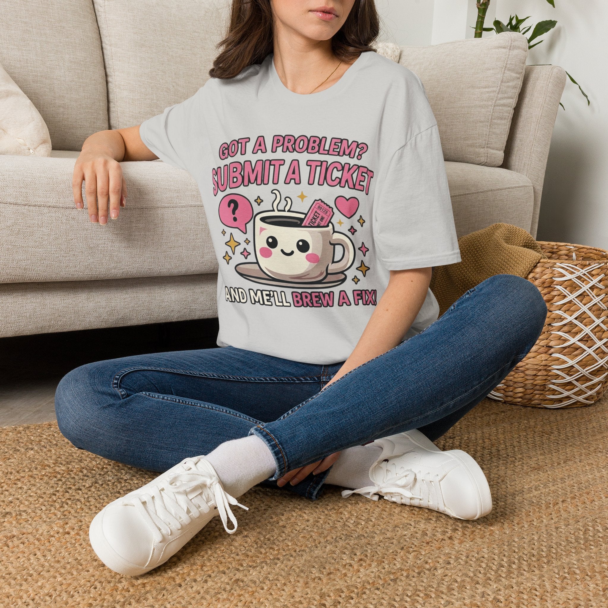 Got a Problem? Submit a Ticket Unisex Softstyle T-Shirt