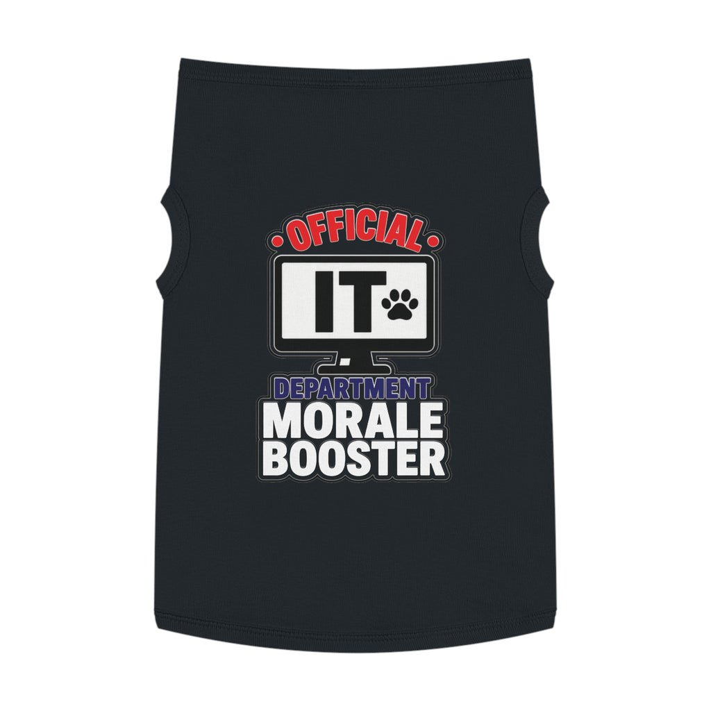 Official Department Morale Booster Dog Tank Top