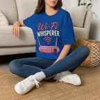 Wi‑Fi Whisperer Unisex Softstyle T-Shirt - Funny Tech Lover Graphic Tee