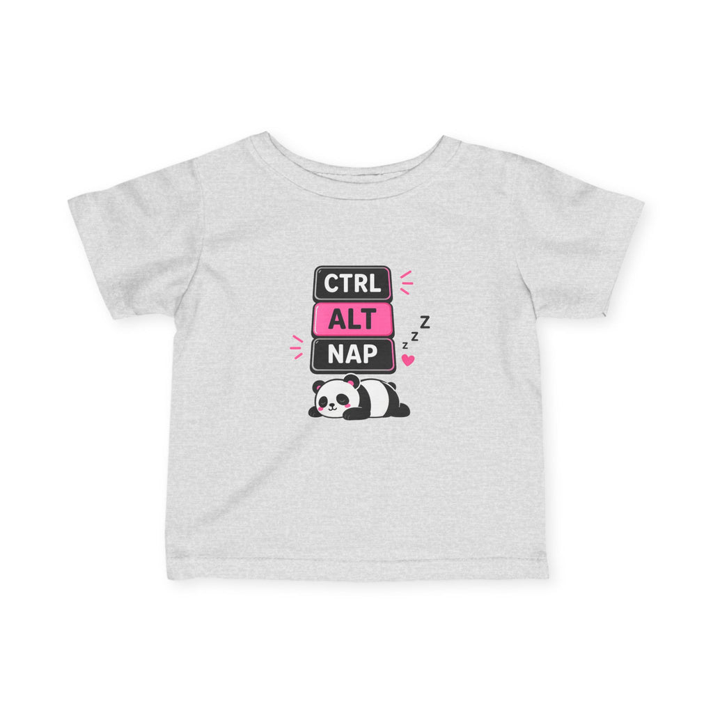 Ctrl Alt Nap Cute Sleeping Panda Baby Shirt