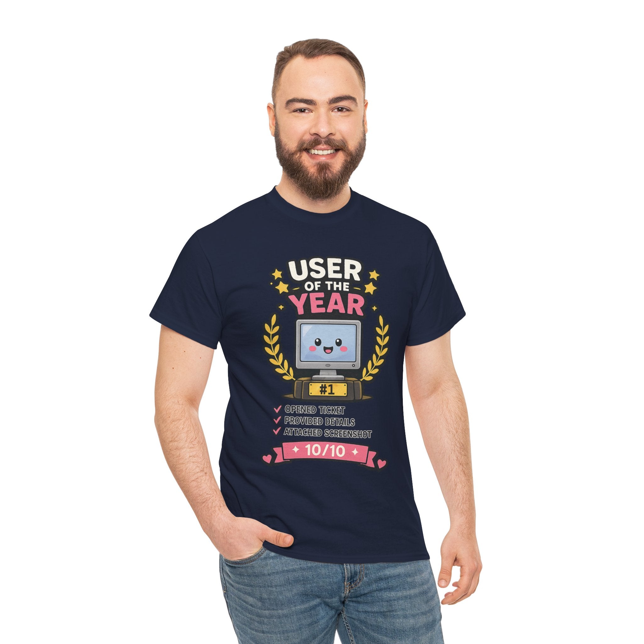 User of the Year Unisex Heavy Cotton T-Shirt