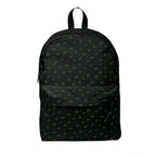 IT Neon Green Black Patterned Backpack