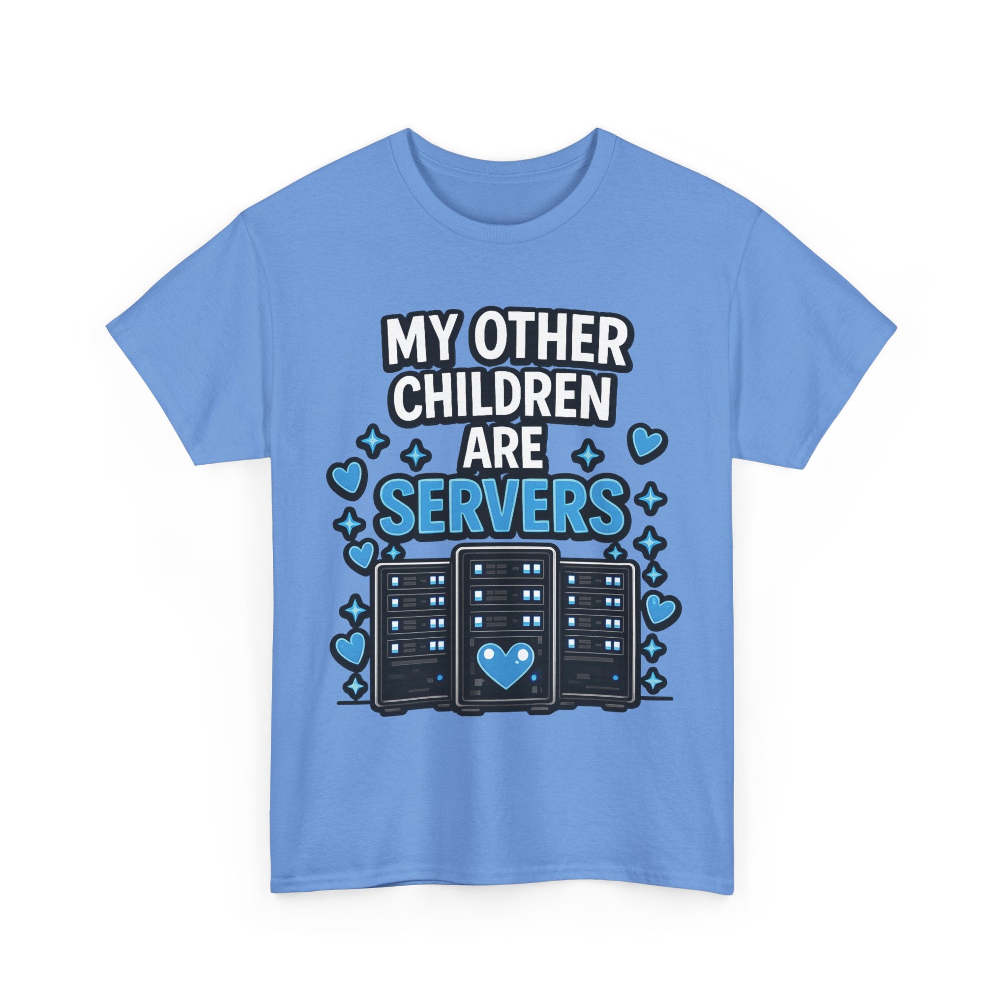 "My Other Children Are Servers" Unisex Heavy Cotton T‑Shirt