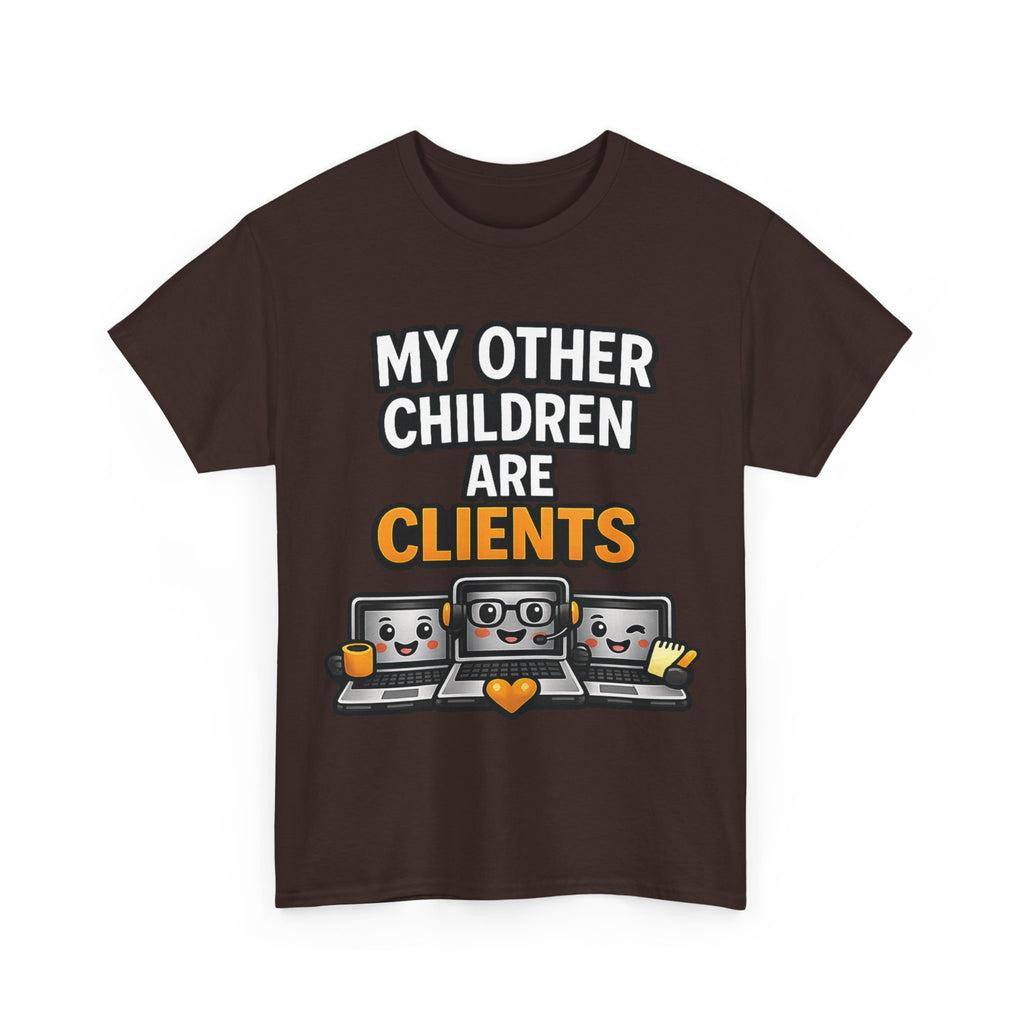 My Other Children Are Clients Unisex Heavy Cotton T-Shirt