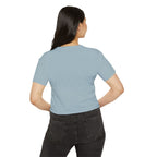 IT Lady with Laptop Crop Top T-Shirt