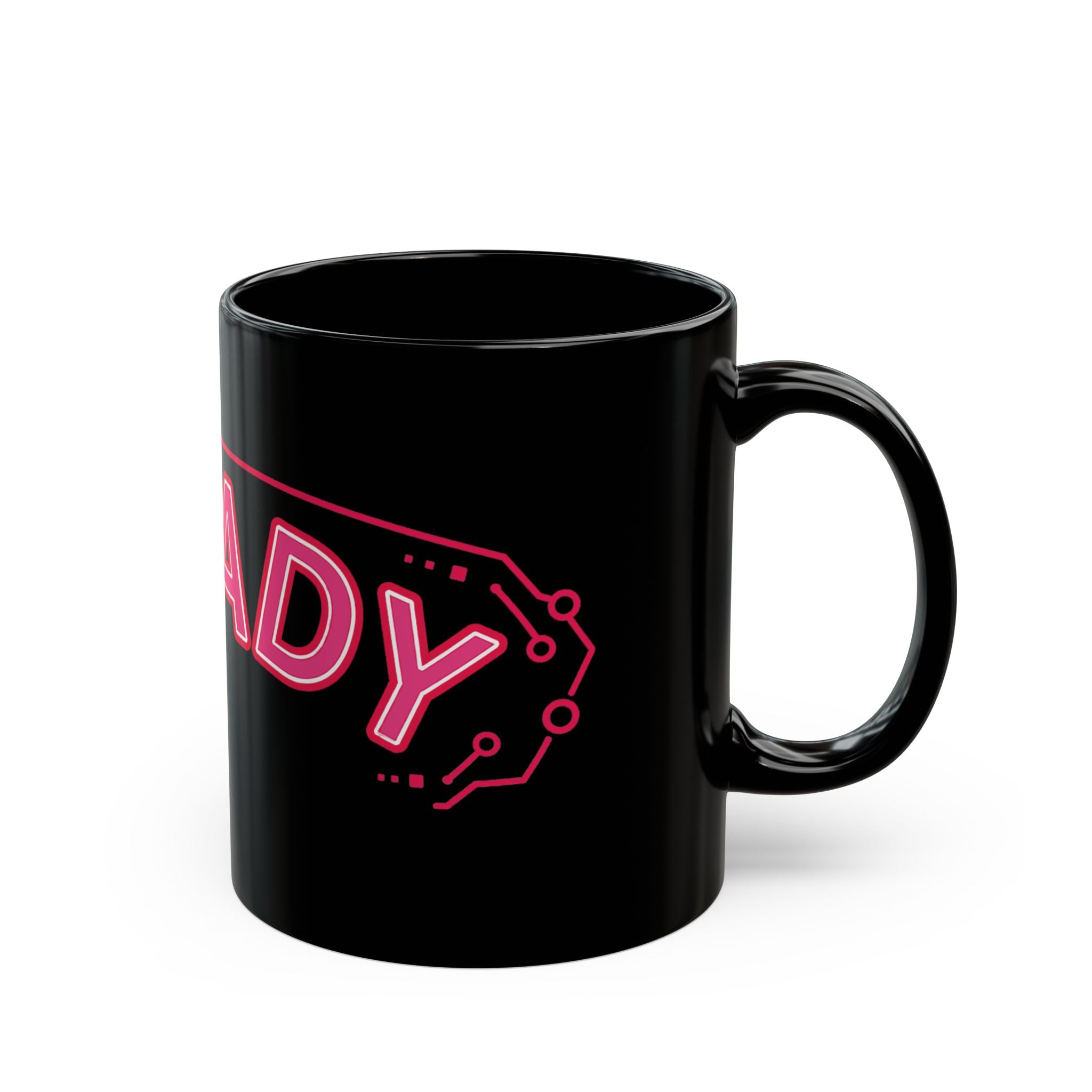 IT Lady Black Coffee Mug – 11oz 15oz