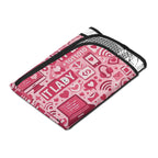 Pink "IT Lady" Car Sun Shade - Cute Tech Pattern Windshield Protector