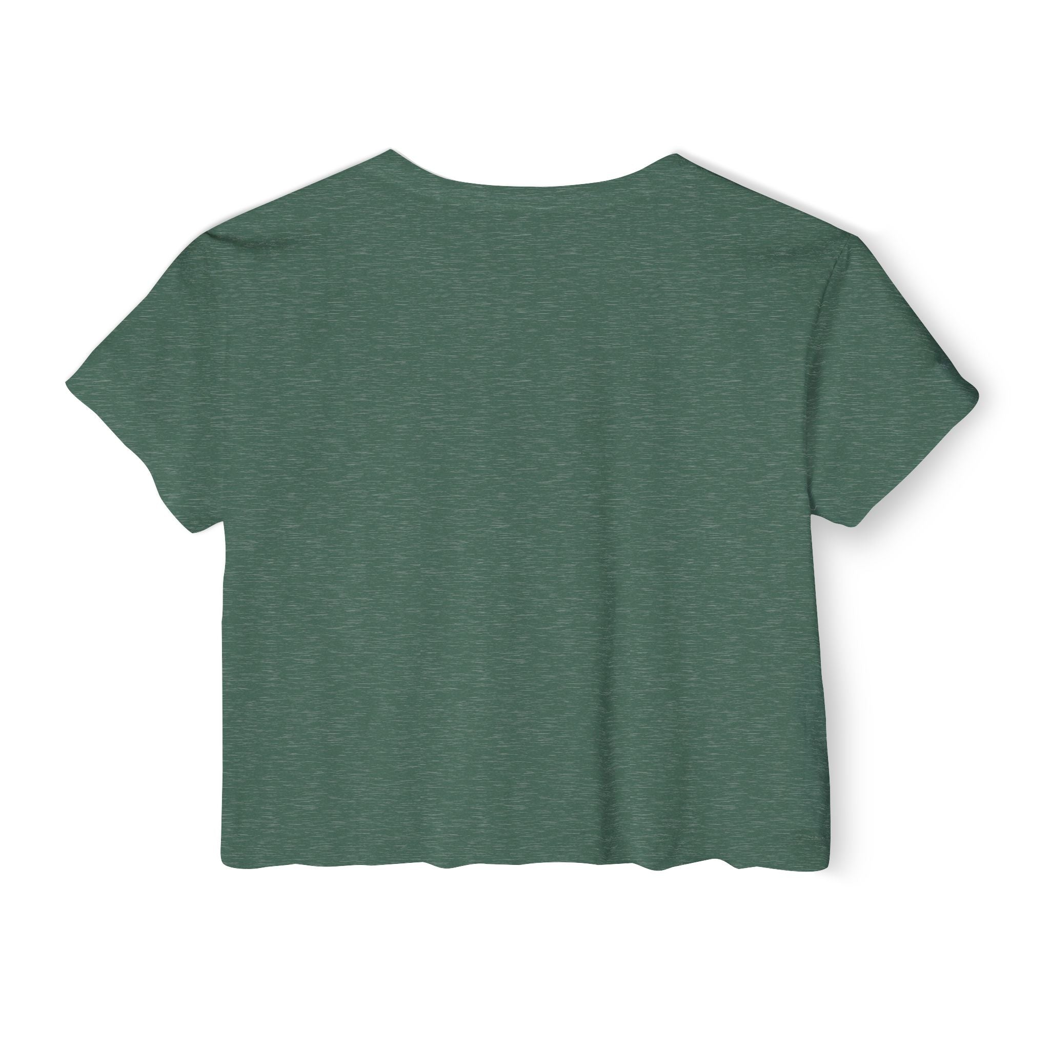 IT Lady with Laptop Crop Top T-Shirt