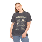 Things I Do in My Spare Time (Code) Unisex Heavy Cotton T-Shirt