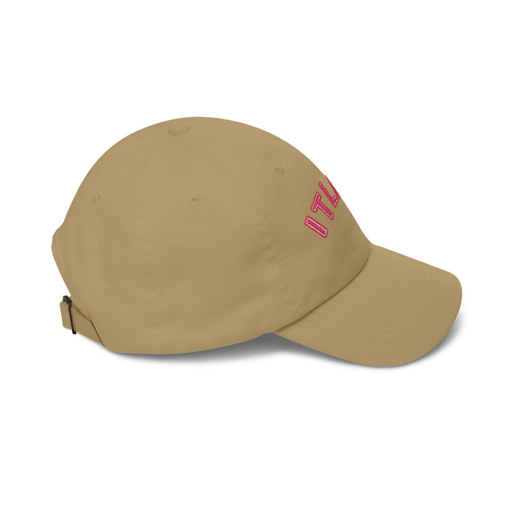 IT Lady Dad Cap Embroidered Curved-Brim Baseball Hat