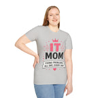 IT Mom Fixing Problems All Day, Every Day Softstyle T‑Shirt