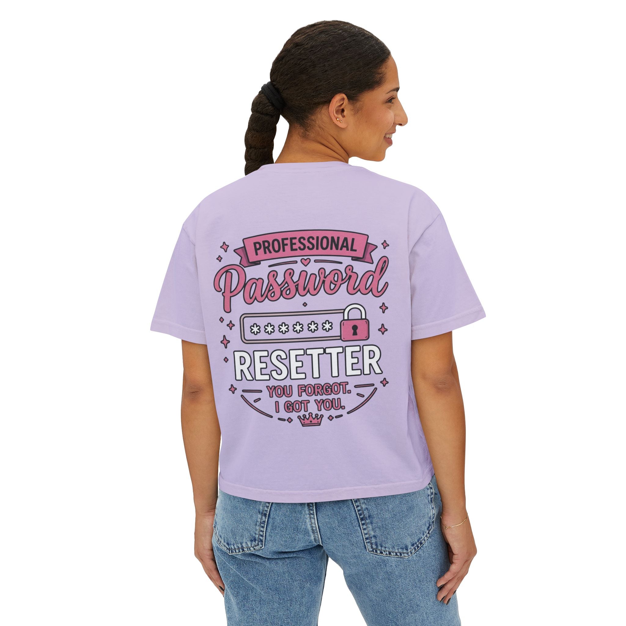 Professional Password Resetter Women's Boxy T-Shirt