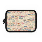 I.T. Lady Vintage Laptop Sleeve - Retro Rainbow Tech Accessory