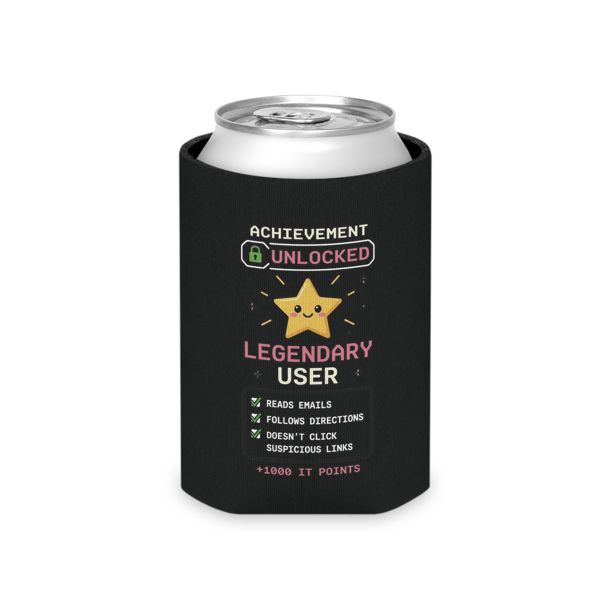 "Achievement Unlocked: Legendary User" - Can Cooler