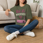Wi‑Fi Whisperer Unisex Softstyle T-Shirt - Funny Tech Lover Graphic Tee