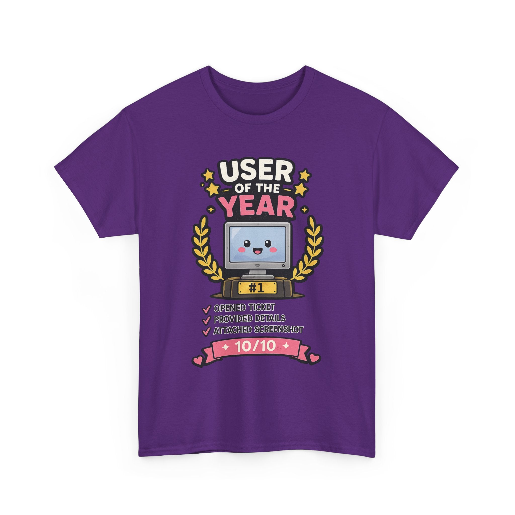 User of the Year Unisex Heavy Cotton T-Shirt