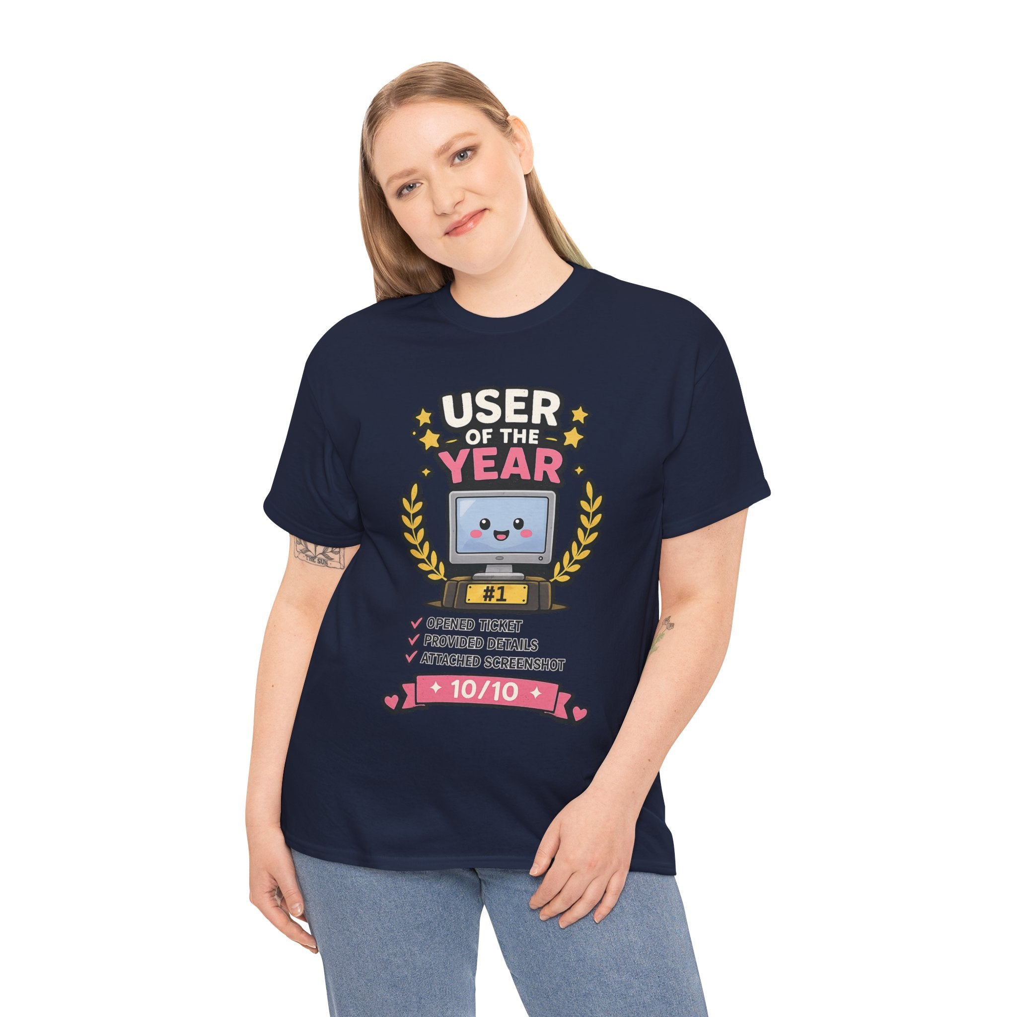 User of the Year Unisex Heavy Cotton T-Shirt
