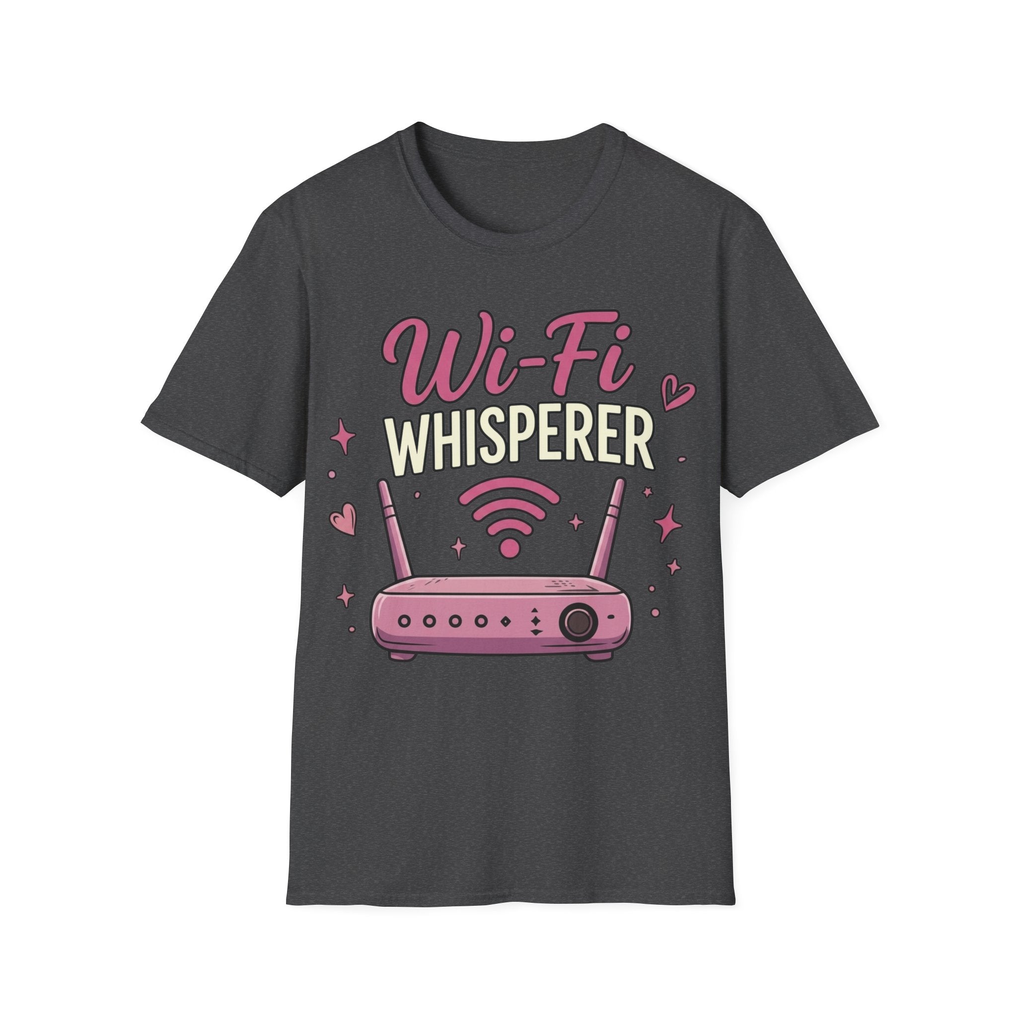 Wi‑Fi Whisperer Unisex Softstyle T-Shirt - Funny Tech Lover Graphic Tee
