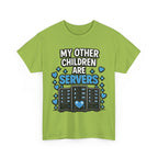 "My Other Children Are Servers" Unisex Heavy Cotton T‑Shirt