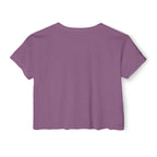 IT Lady with Laptop Crop Top T-Shirt
