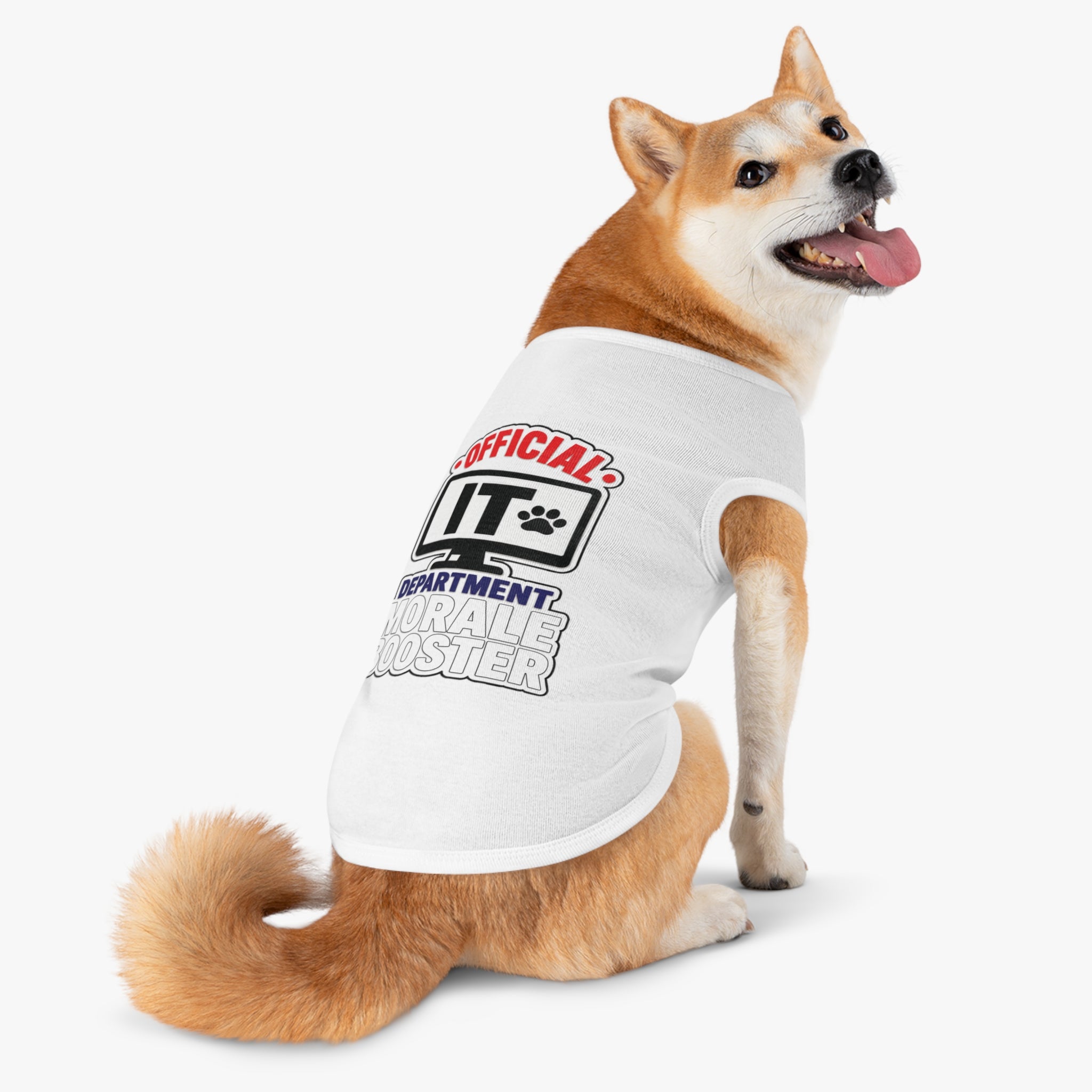 Official Department Morale Booster Dog Tank Top