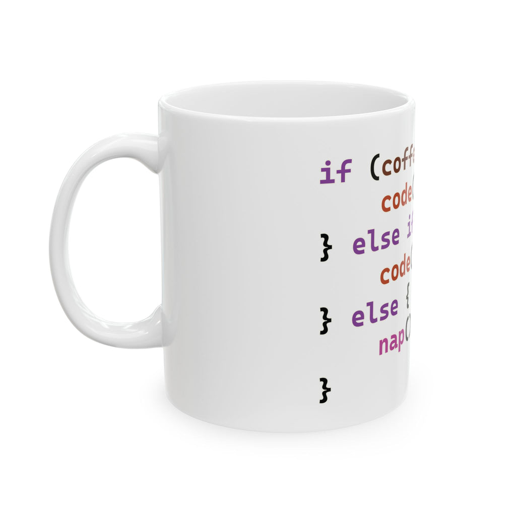if coffee else if matcha else nap - Programmer mug