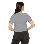 IT Lady with Laptop Crop Top T-Shirt