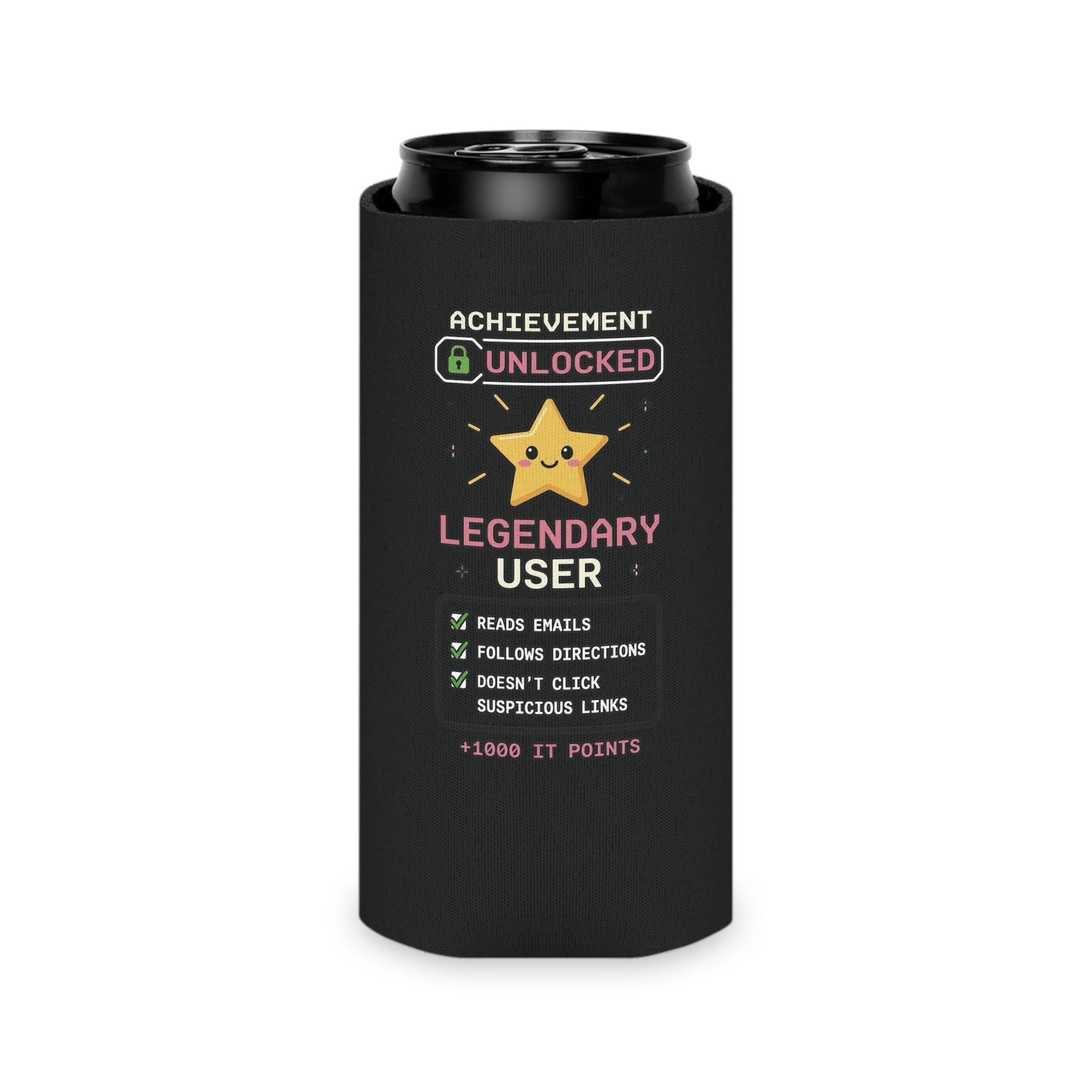 "Achievement Unlocked: Legendary User" - Can Cooler