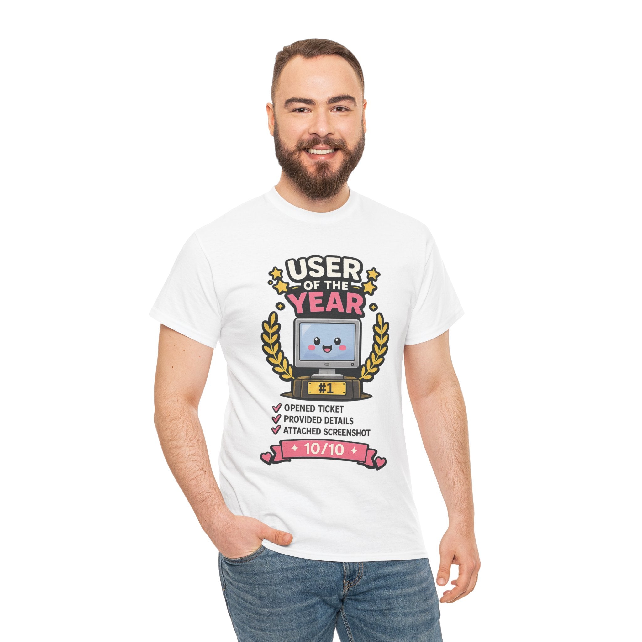 User of the Year Unisex Heavy Cotton T-Shirt