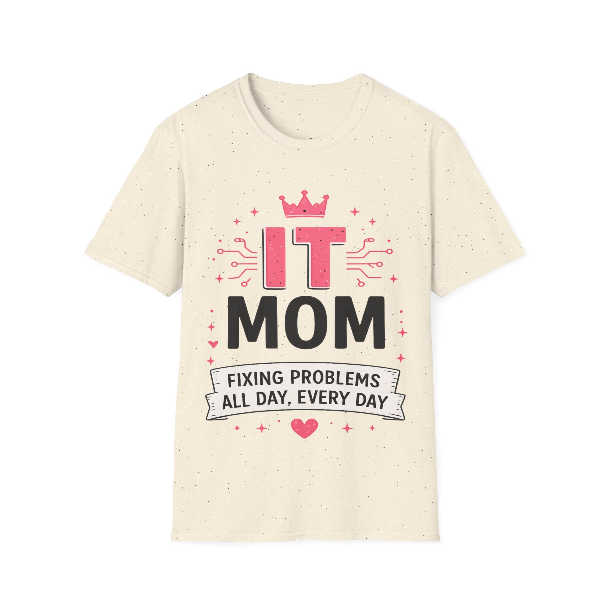IT Mom Fixing Problems All Day, Every Day Softstyle T‑Shirt