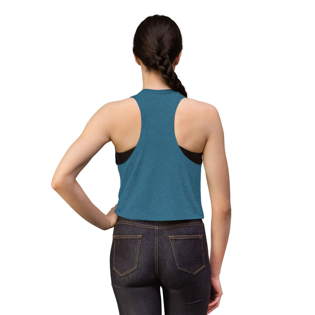 IT Lady at Work Dog Lady at Home Crop Tank Top