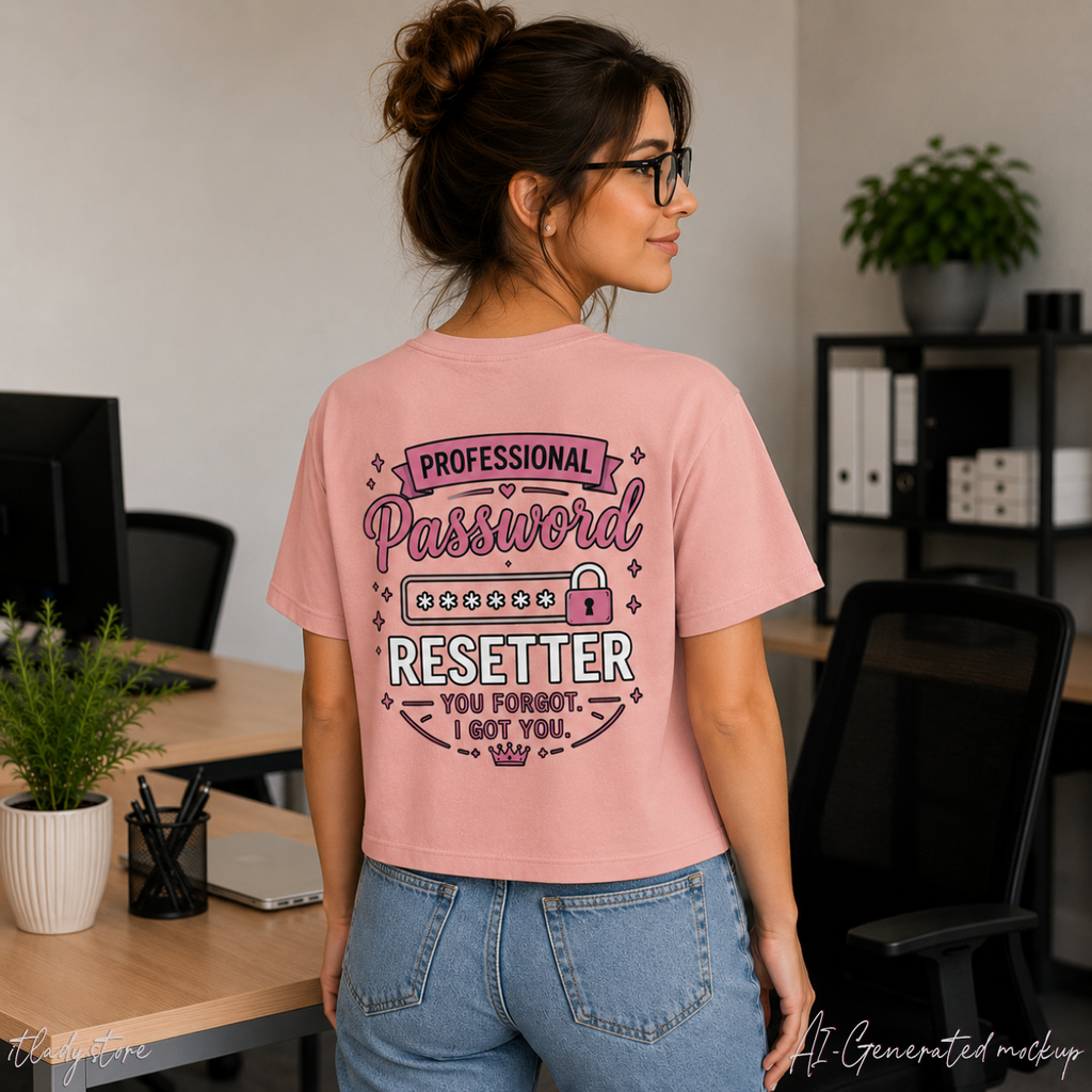 Professional Password Resetter Women's Boxy T-Shirt