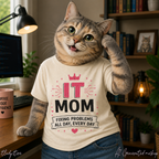 IT Mom Fixing Problems All Day, Every Day Softstyle T‑Shirt