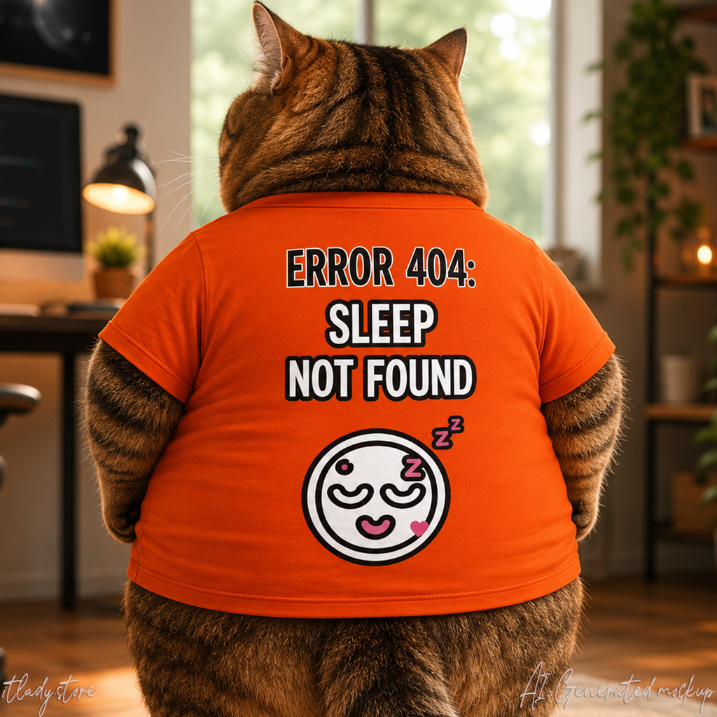 Error 404: Sleep Not Found Unisex Softstyle T-Shirt