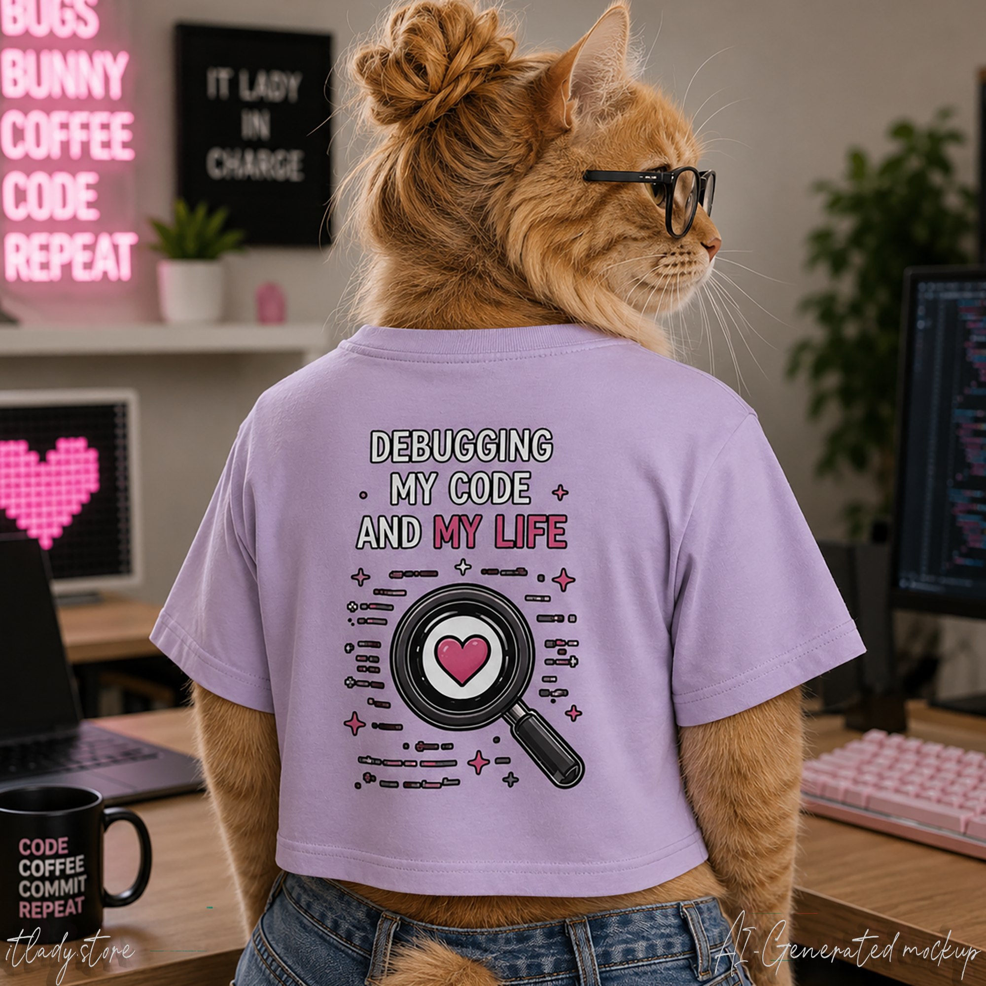 Debugging My Code and My life Women's Boxy T-Shirt